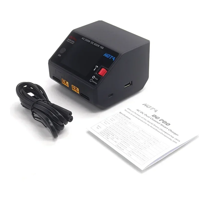 HOTA D6 Pro 200W AC/650W DC Çi - Fpv Drone Charger incelemesi ve fiyatı