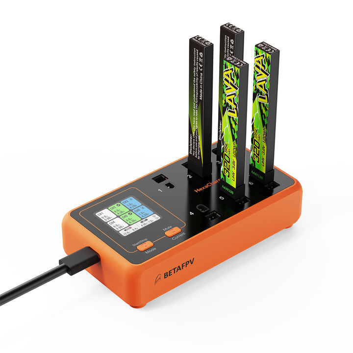 BETAFPV 6 Portlu 1S Batarya Şa - Fpv Drone Charger incelemesi ve fiyatı